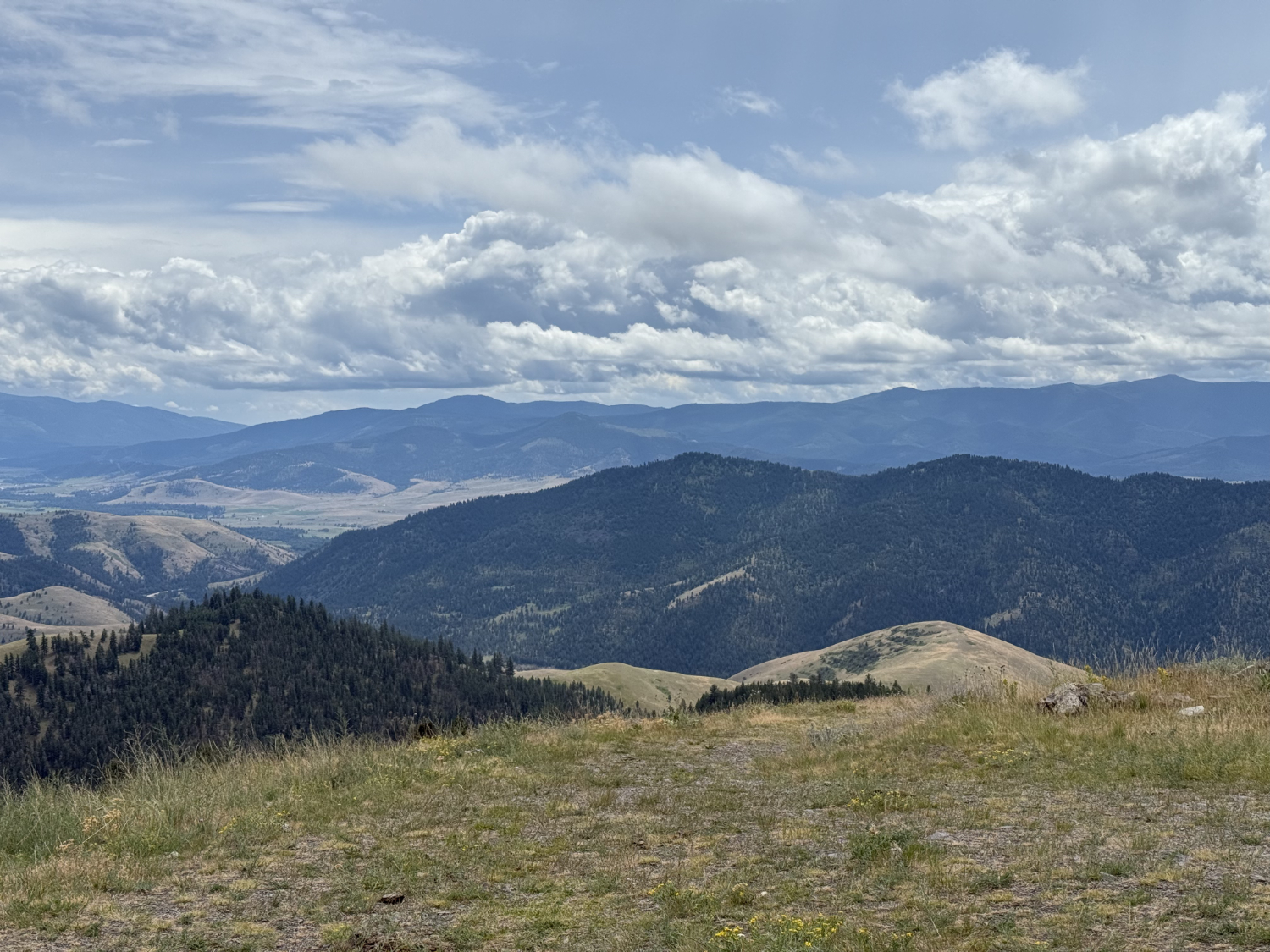 View from the top of the CSKT Bison Range