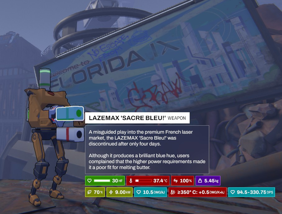 Lucien has made French canon in SECTOR 80!