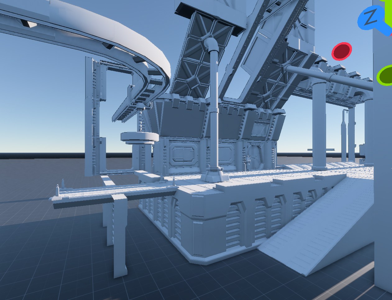 New rails for moving cranes and droppers!