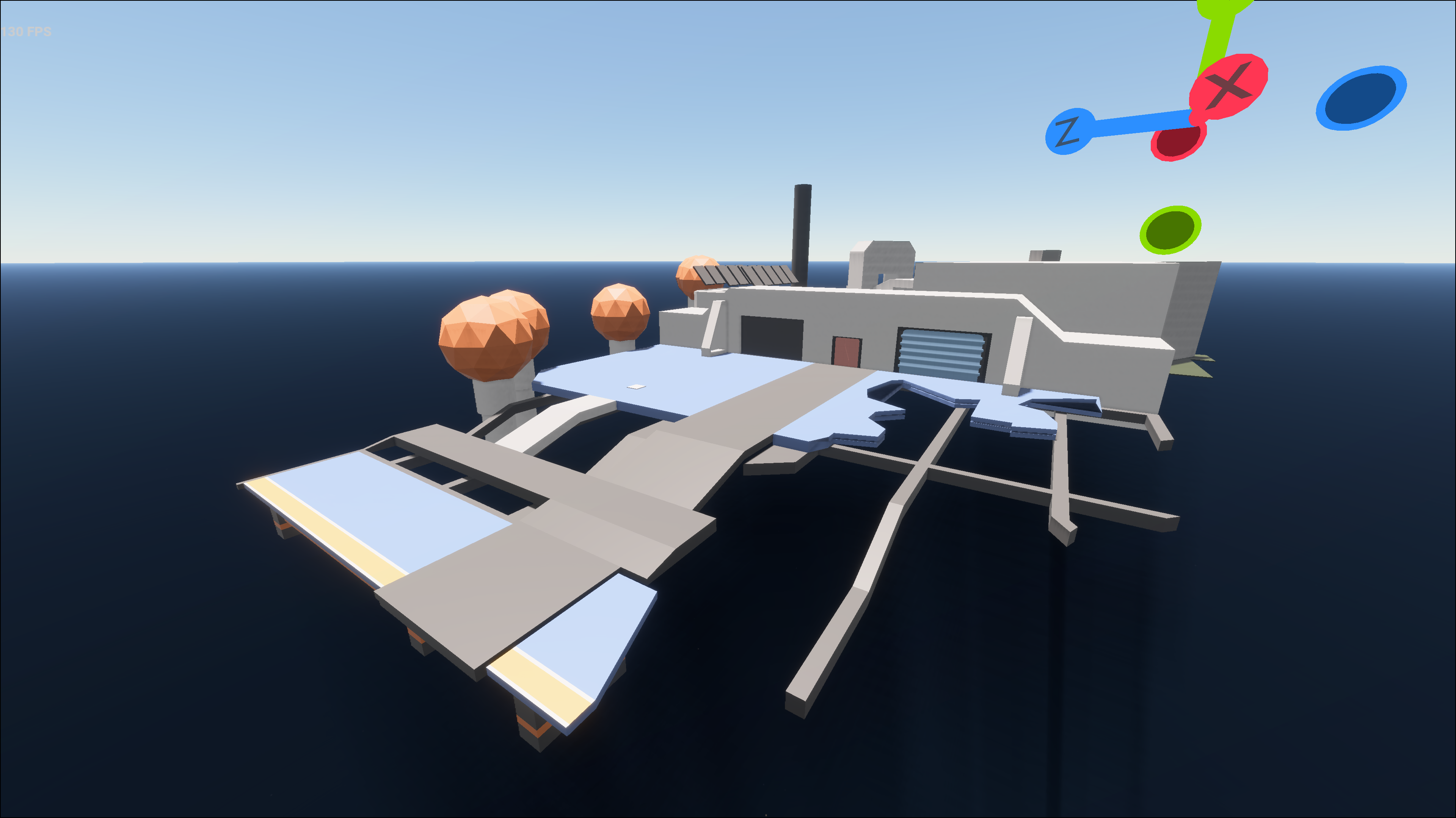 The current prototype in-game