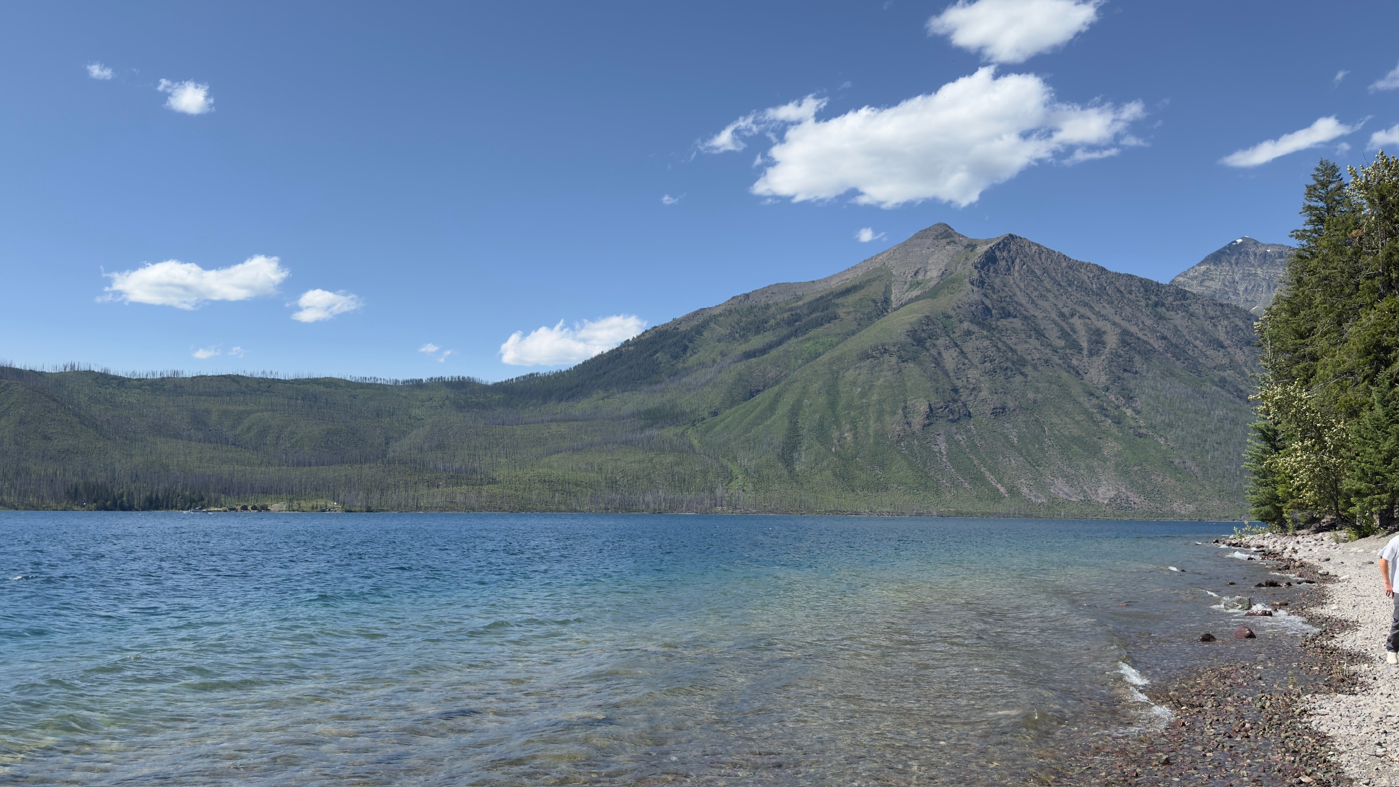 Look at how clear that water is!